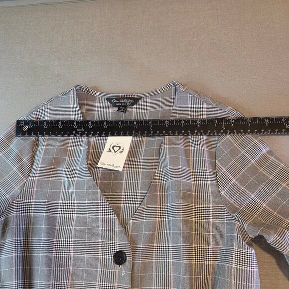 Miss Selfridge Check Plaid Sheath Dress Women’s Size 4 NWT Long Sleeve - Picture 7 of 16